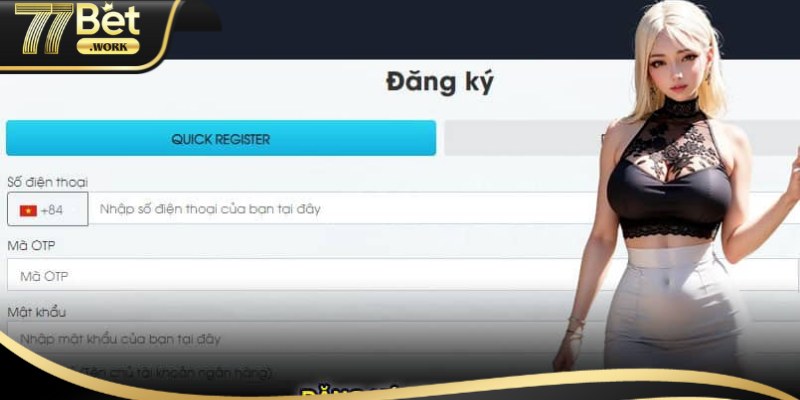 Hướng dẫn đăng nhập vào nhà cái 77Bet